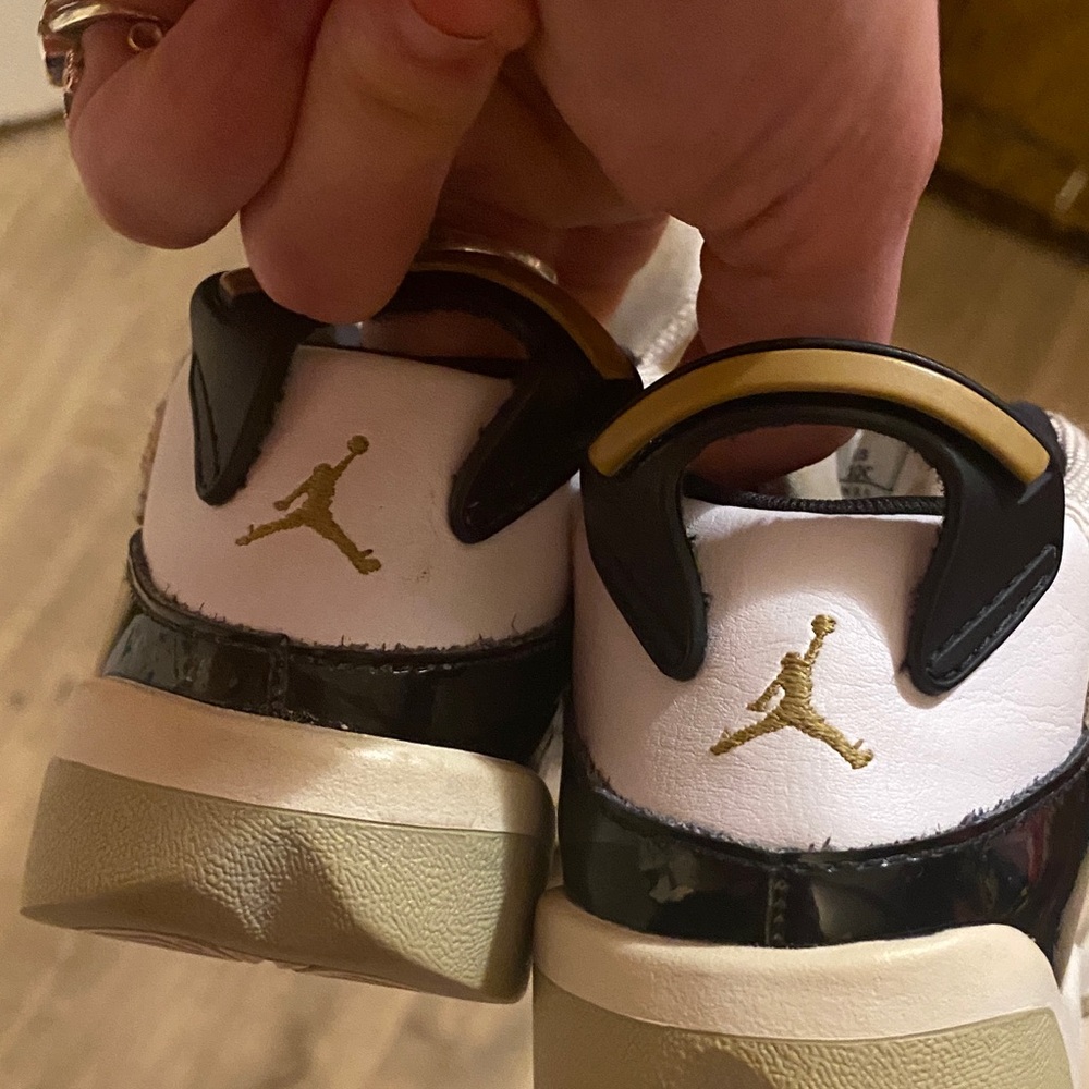 Kids Black and White Jordan’s